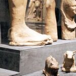 Piezas etruscas exhibidas por el Museo Arqueológico en 2007