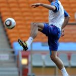 El delantero holandés Robin van Persie