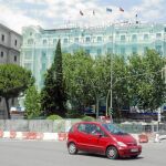La circulación en la glorieta de Carlos V se verá reducida a cuatro carriles en la zona de las obras