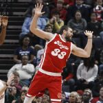 Marc Gasol durante el partido