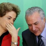 Dilma Rousseff y Michel Temer