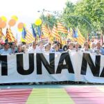 Carod premia a Òmnium Cultural con 170000 euros tras la manifestación