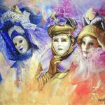 Una de las obras expuestas en «Divertimento Veneziano»