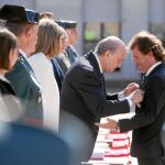 El ministro del Interior, Jorge Fernández Díaz, entrega la Cruz al Mérito de la Guardia Civil a Joaquín Parera