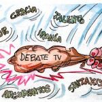Por su interés, reproducimos el dibujo alusivo al asunto que Antonio Mingote publicó ayer en las páginas del diario «ABC»
