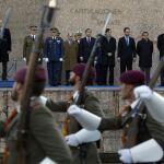 Los presidentes del Congreso, Jesús Posada, y del Senado, Pío García Escudero