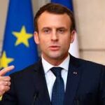 El presidente francés, Emmanuel Macron