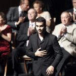 El pianista sevillano Juan Pérez Floristán, tras ser nombrado ganador del XVIII Concurso Internacional de Piano de Santander Paloma O´Shea