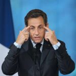 El presidente francés Nicolas Sarkozy