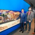 La Caixa abre su «Belén de Playmobil» con 3.000 piezas en su oficina principal