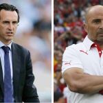 Unai Emery y Jorge Sampaoli.
