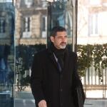 El exjefe de los Mossos d'Esquadra Josep Lluis Trapero a su salida de la Audiencia Nacional tras afrontar su tercera comparecencia ante la juez Lamela.