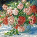 «Peonías» (1880), de Renoir