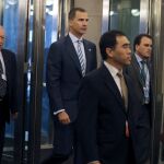 El Rey Felipe VI a su llegada a la ONU