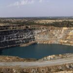 Vista de la mina de Aznalcóllar, ubicada en la provincia de Sevilla