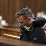 El atleta paralímpico Oscar Pistoriu durante la tercera jornada de la vista