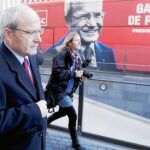 José Montilla visitó ayer la Ciudad de la Justicia de L'Hospitalet (Barcelona)