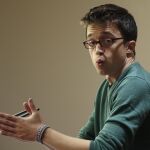 El portavoz parlamentario de Podemos, Iñigo Errejón