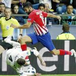 Uno de los múltiples encontronazos entre Costa y Ramos