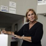 La presidenta del Parlament, Nuria de Gispert
