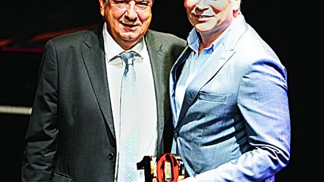 Julio Hernández, director de Comunicación de Globalia, y Boris Izaguirre