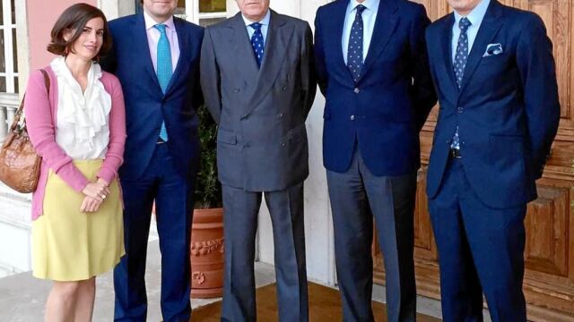 Fernández Mañueco y José Luis Rivas, junto a Baranquida y Natalia Briales