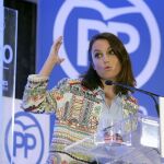 La vicesecretaria de Estudios y Programas del Partido Popular y candidata a las elecciones autonómicas de Cataluña, Andrea Levy