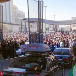 Paso fronterizo de Beni-Enzar, el más importante de los cuatro que existen