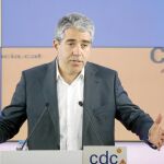 El candidato de CDC a las generales y diputado electo, Francesc Homs