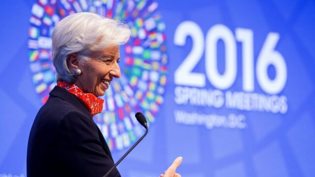 La directora general del Fondo Monetario Internacional (FMI), Christine Lagarde