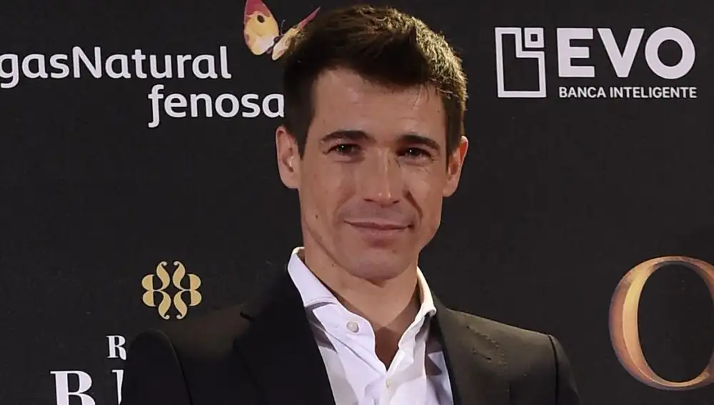 El actor Juan José Ballesta durante la premiere de la película "Oro".