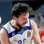 El instante de la lesión con España, un momento del proceso de recuperación y su gesto típico después de una canasta decisiva