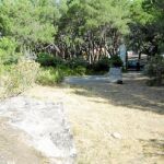 Vista de las fosas del paraje de Alfacar donde algunas investigaciones situaban los restos del poeta granadino Federico García Lorca