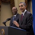 Obama mostró su frustración tras el castigo recibido en el Senado