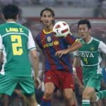 Ibrahimovic, en un lance del partido