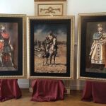Ferrer-Dalmau expone «bocetos para la Historia» en el Palacio Santa Barbará de Madrid