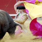 Cogida grave de Talavante en una tarde de rotundo éxito en Palencia