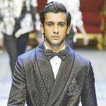 Pacho en la última edición de la Semana de la Moda de Milán, donde desfiló para la firma Dolce&amp;Gabanna