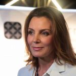 Former model Mar Flores attending the opening of "The Serras "(Barcelona Luxury BoutiqueHotel) on April 29, 2015 in Barcelona, Spain