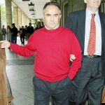 Eusebio Gaviño, en una comparecencia en los juzgados del Prado