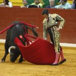 Morante de la Puebla toreando con la muleta el pasado mes de marzo en Illescas