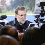 El presidente del Gobierno ante los medios después de participar en el Consejo Europeo en Bruselas