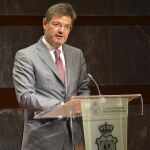 El ministro de Justicia, Rafael Catalá, ayer