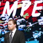 Leonardo Di Caprio ha intervenido hoy en la Cumbre de París