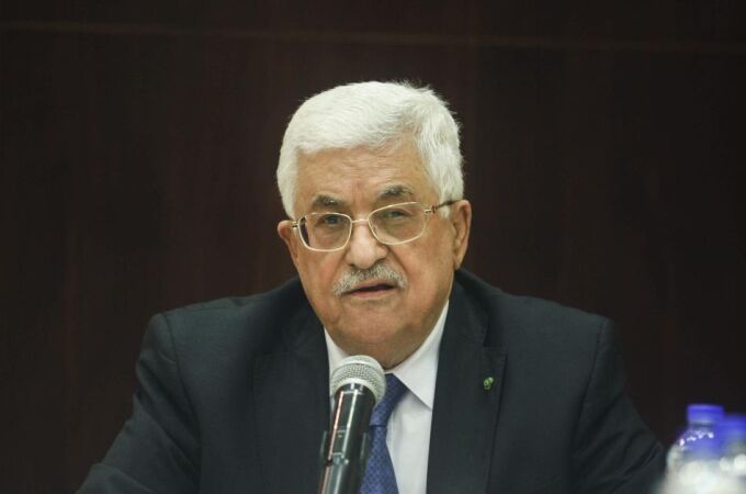 El presidente de la Autoridad Nacional Palestina, Mahmud Abás