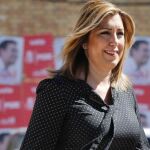 La presidenta de la Junta de Andalucía, Susana Díaz