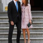 Los Reyes en el Palacio de la Zarzuela/Foto: Reuters