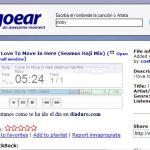 El juez ordena el bloqueo a la página de «pirateo» de canciones Goear.com
