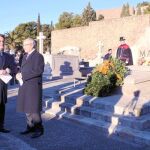 Artur Mas y José Montilla quisieron presidir juntos durante la mañana de Navidad el tradicional homenaje que cada año se realiza al que fue presidente de la Generalitat Francesc Macià coincidiendo con el aniversario de su muerte