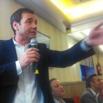 Tomás Gómez asistió al acto en el que se criticó a Sánchez